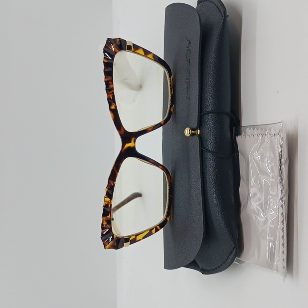 NWT WOMEN'S FEISEDY EYEGLASS FRAMES 2046 TORTOISE